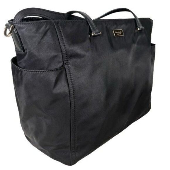 Large Kate Spade Blake Avenue Kaylie Baby Diaper Travel Bag Black #WKRU4309 EUC - Picture 2 of 16